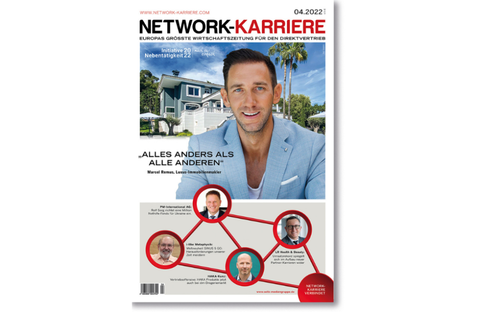 Die aktuelle Ausgabe der Network-Karriere kostenlos online lesen