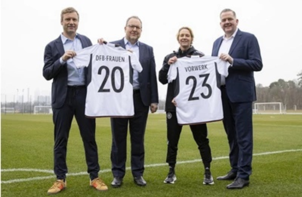 Vorwerk begleitet die DFB Frauen-Nationalmannschaft als offizieller Partner ins WM-Jahr 2023