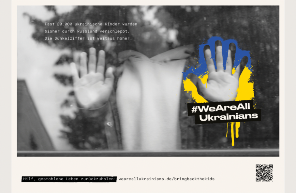 BringBackTheKids: Kampagne für verschleppte ukrainische Kinder