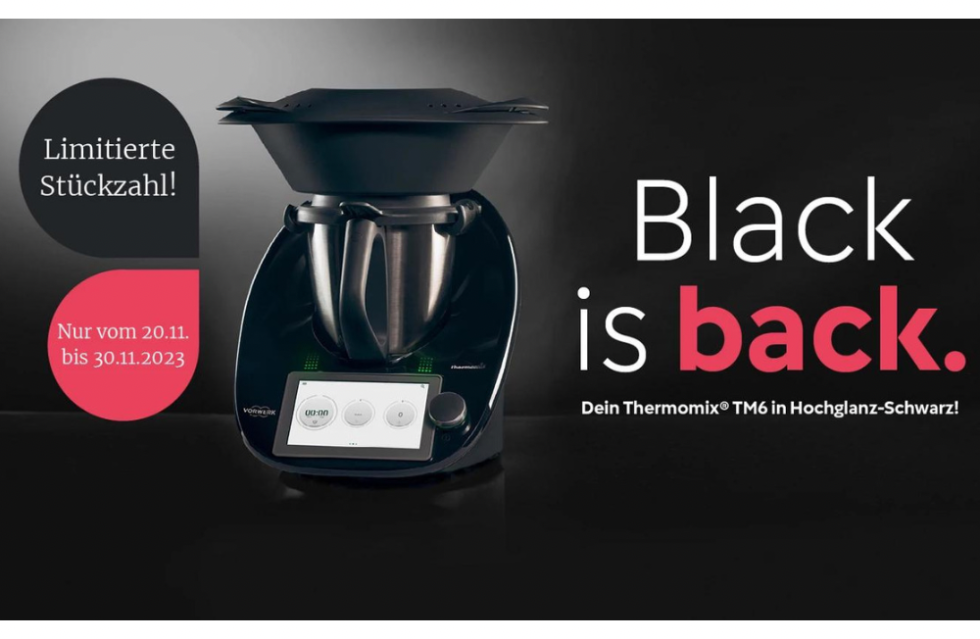 Black is back: Thermomix kommt in Schwarz